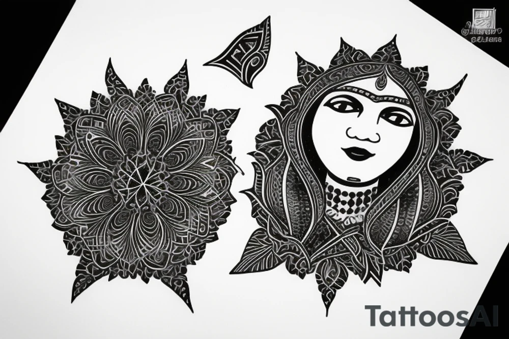 Sairam and Reeshma in a sentence tattoo idea