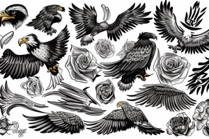 Eagle tattoo idea