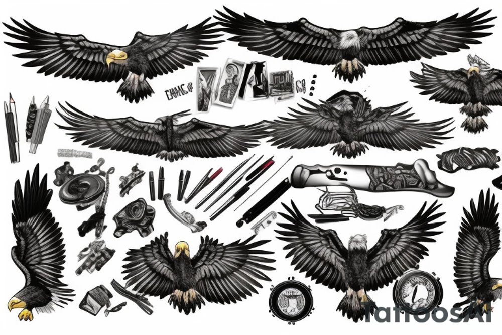 Eagle tattoo idea