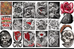 cards tattoo idea