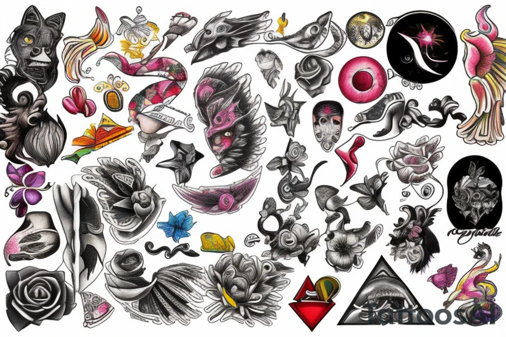 cards tattoo idea