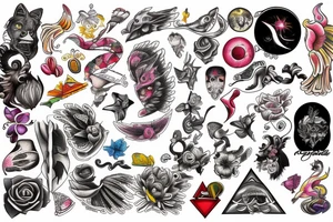 cards tattoo idea