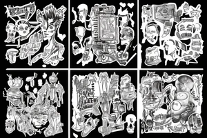 Future planet tattoo idea