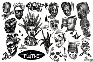 Future planet tattoo idea