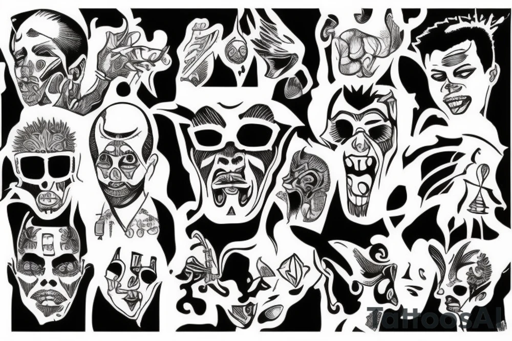The devil tattoo idea