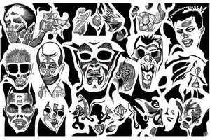 The devil tattoo idea