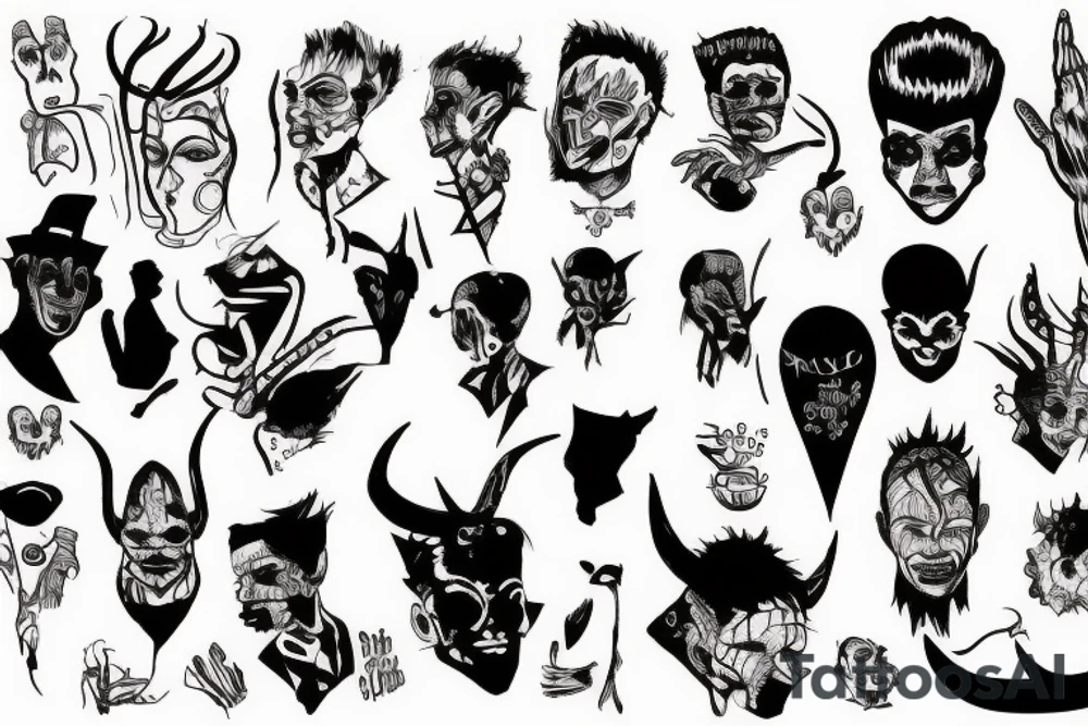 devil tattoo idea