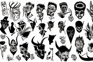 devil tattoo idea