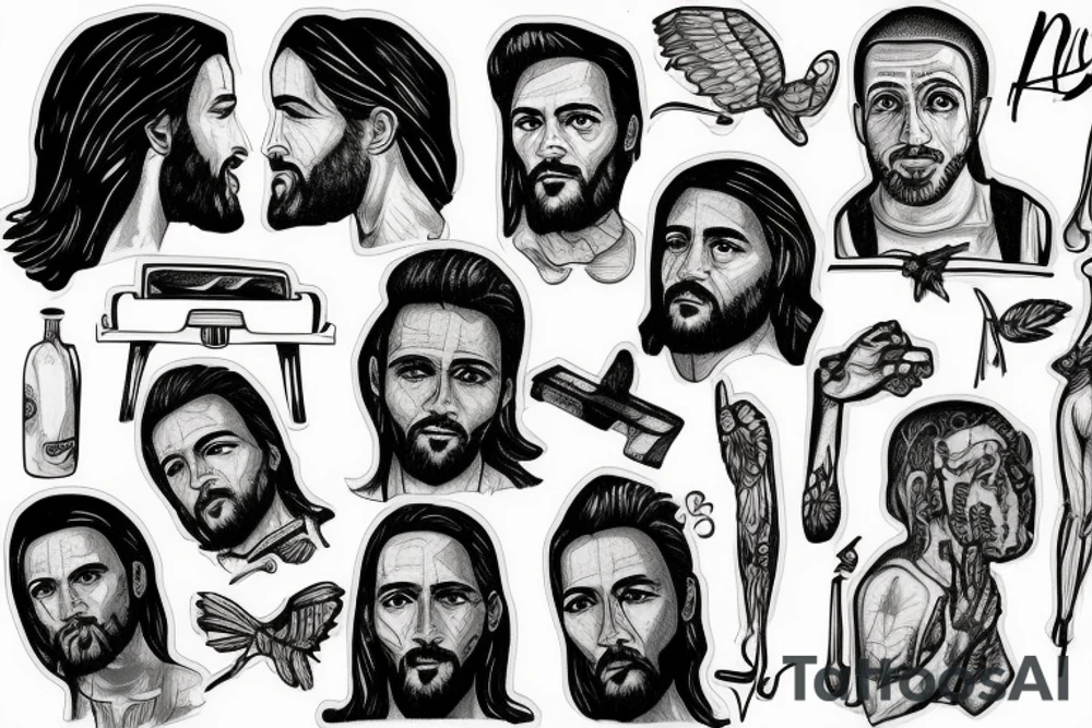 Jesus tattoo idea