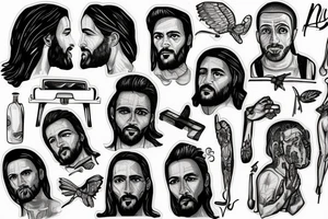 Jesus tattoo idea