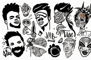 A vibe tattoo idea
