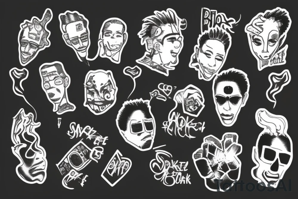 Smoke tattoo idea