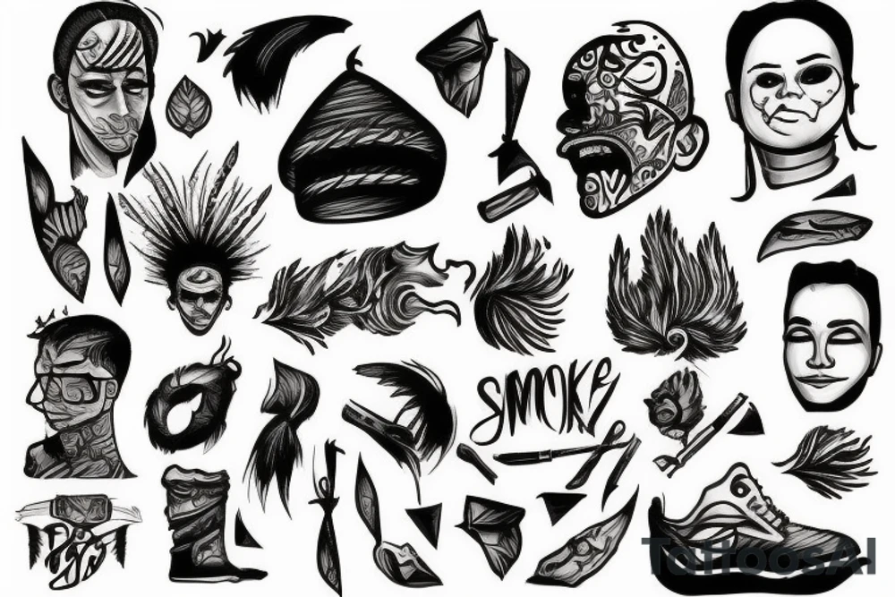Smoke signals tattoo idea
