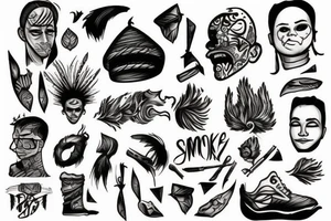 Smoke signals tattoo idea