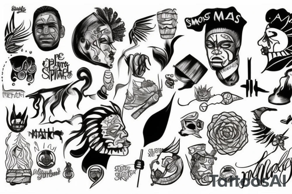 Smoke signals tattoo idea