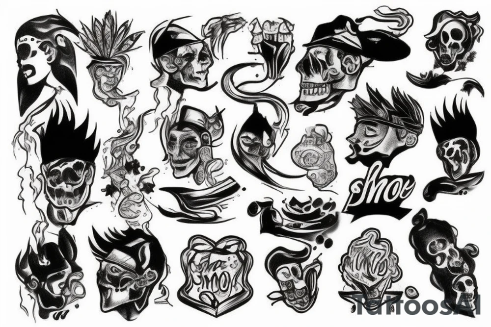 Smoke show tattoo idea