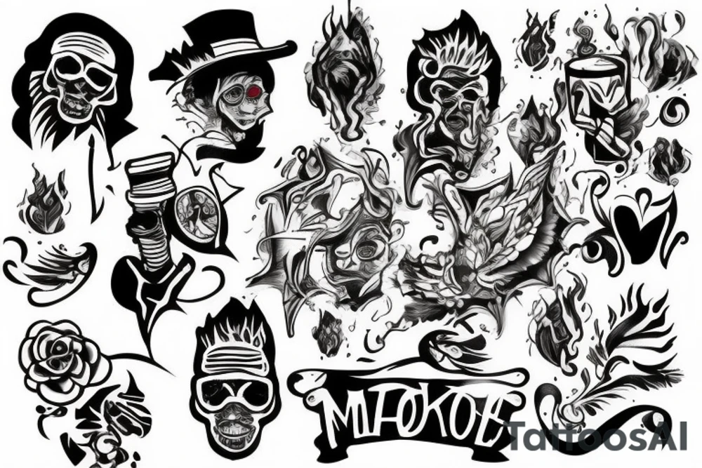 Smoke show tattoo idea