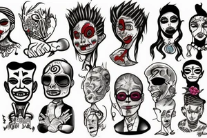 Effigy tattoo idea