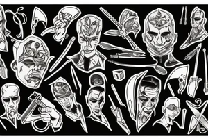 Assassin tattoo idea