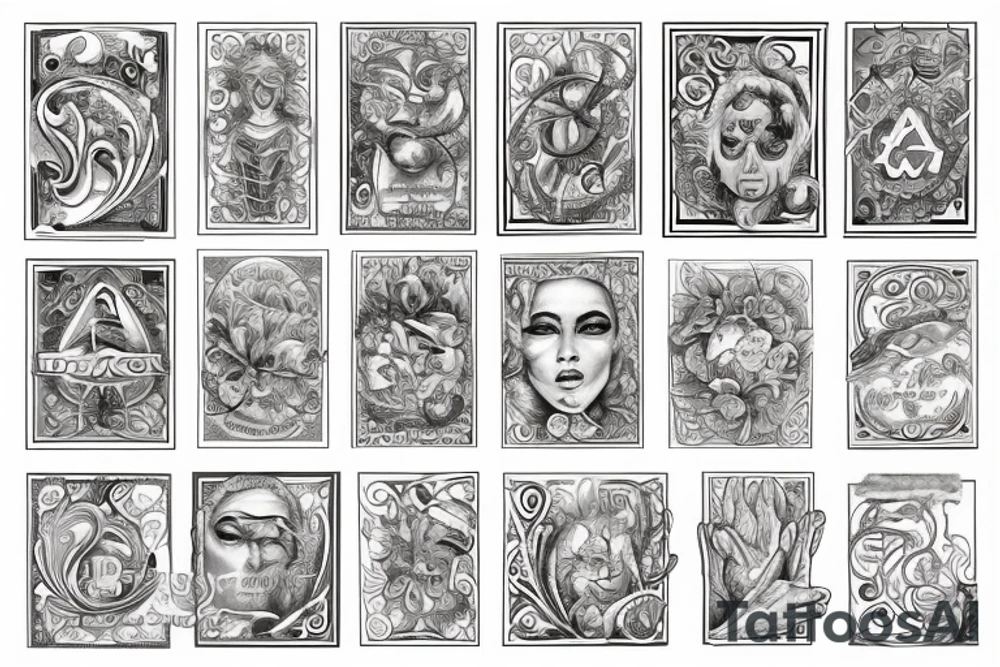 Euro currency tattoo idea