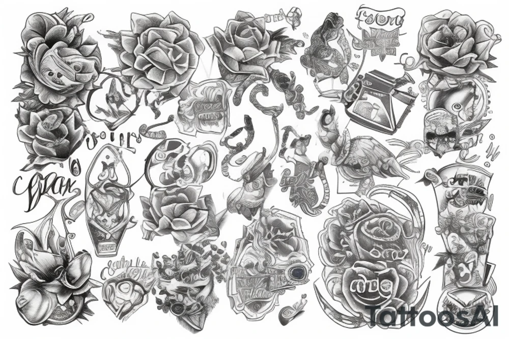 currency tattoo idea