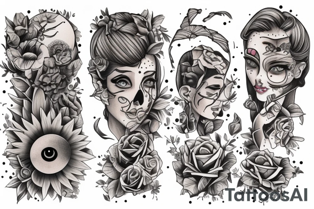Poor home window tattoo idea