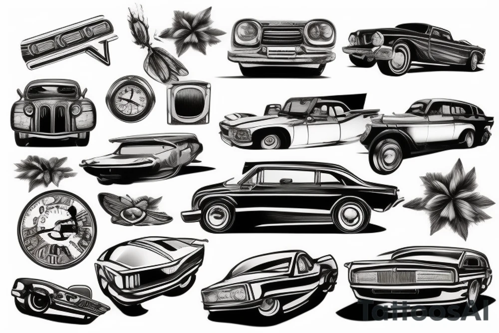 Car window tattoo idea