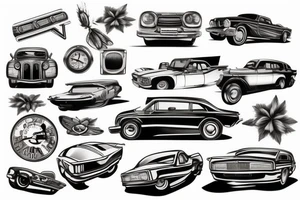 Car window tattoo idea