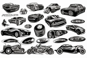 2035 Car tattoo idea