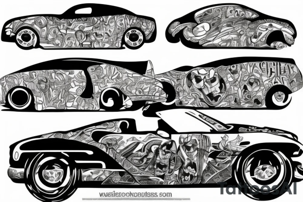 2035 Car tattoo idea