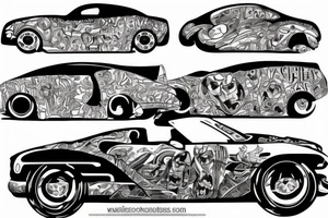 2035 Car tattoo idea
