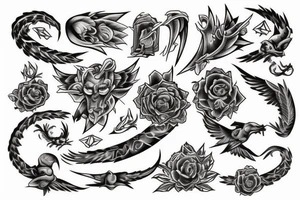 Cash sky tattoo idea