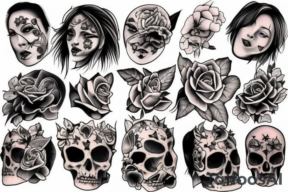 Cash sky tattoo idea
