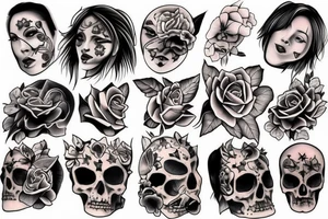 Cash sky tattoo idea