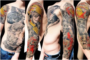 Money man tattoo idea