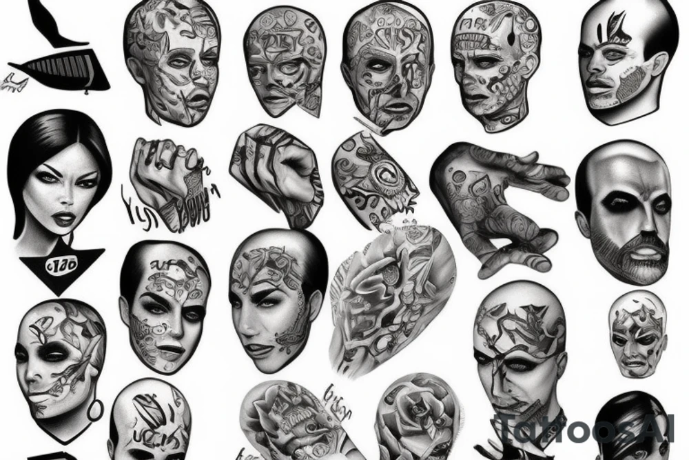 Money man tattoo idea