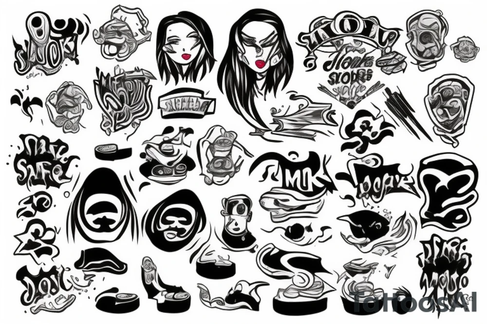 Smoke tattoo idea