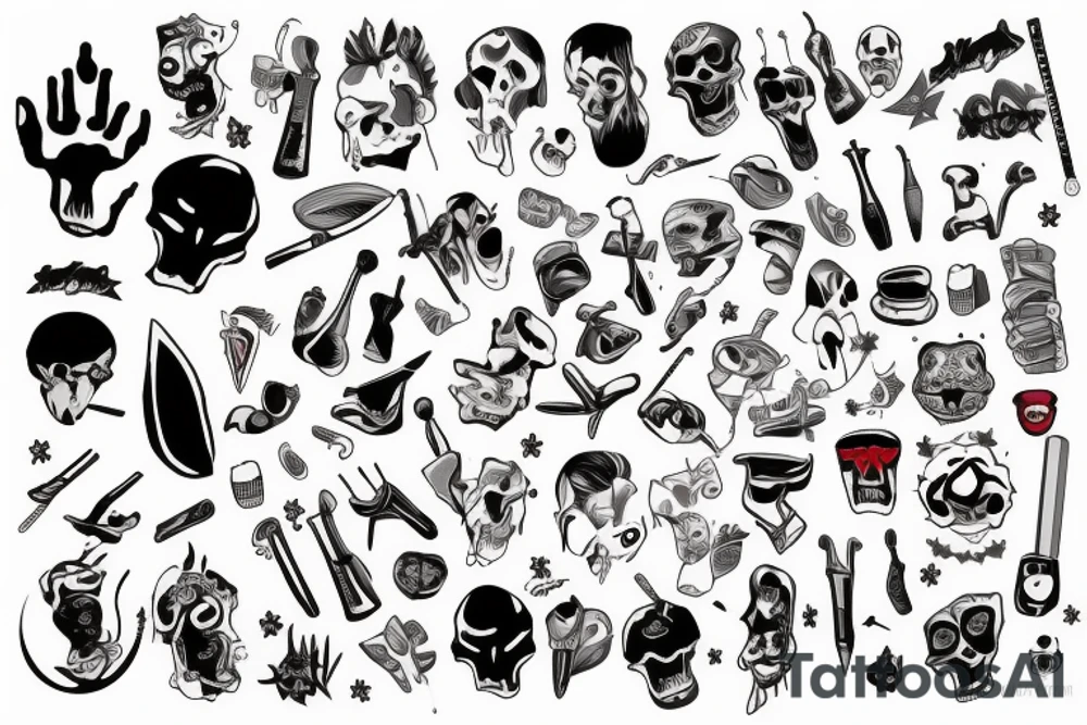 Murder tattoo idea