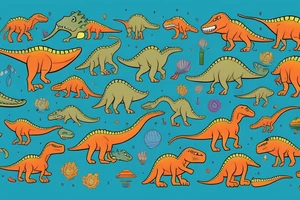Dinosaurs tattoo idea