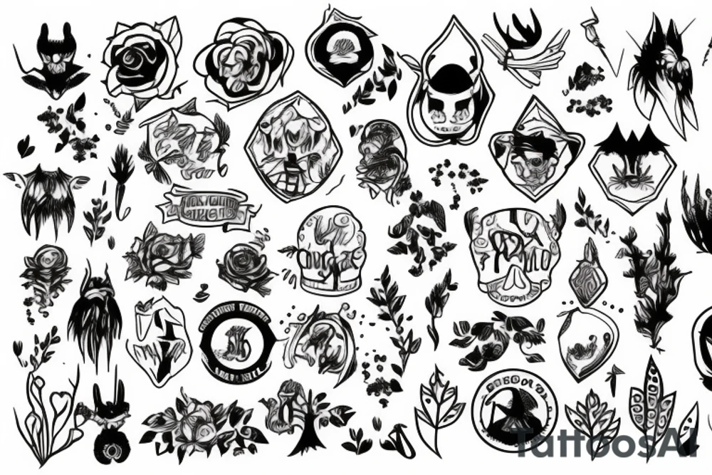 Forest tattoo idea