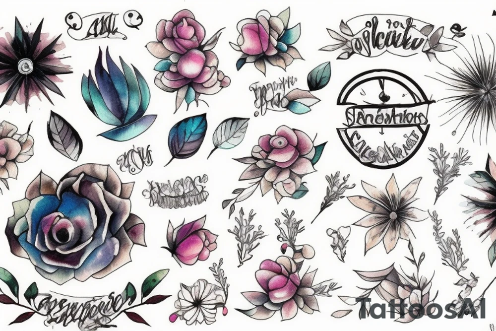 Plain tattoo idea