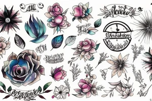Plain tattoo idea