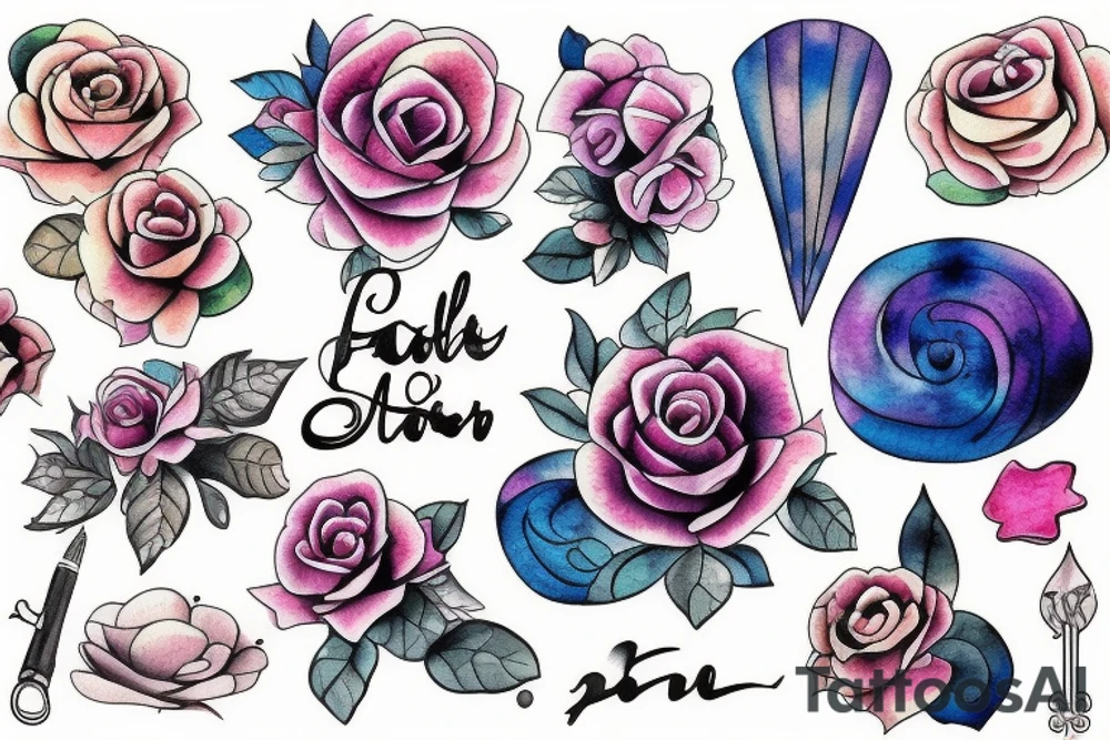 Plain tattoo idea
