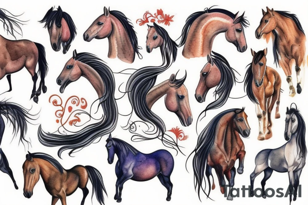 Horse stables tattoo idea