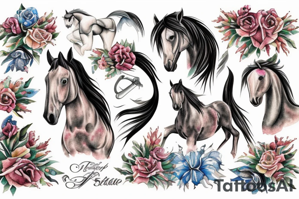 Horse stable tattoo idea