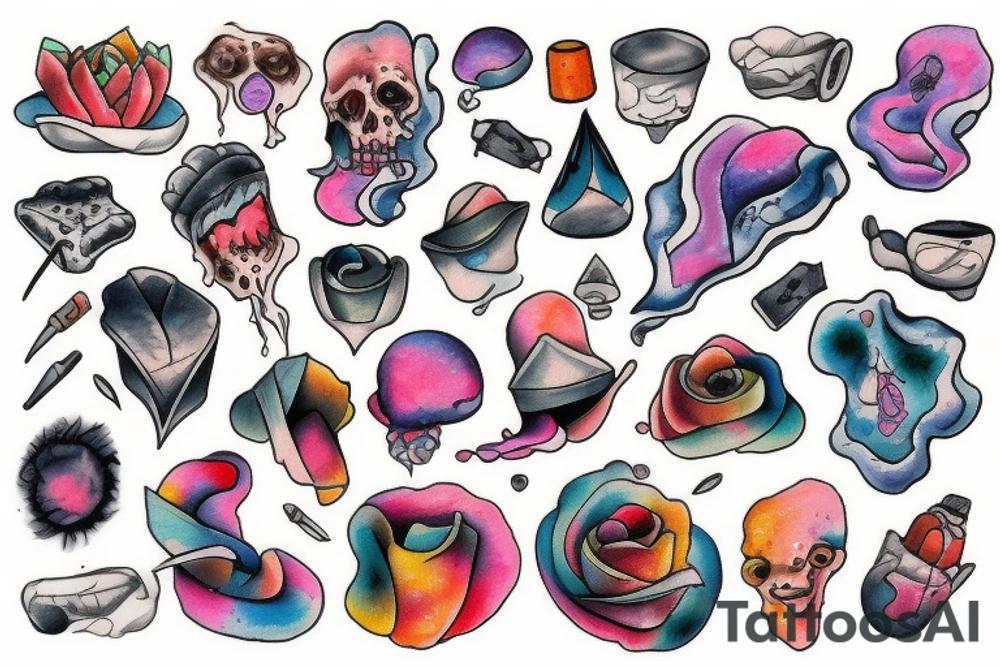 Gum smoke tattoo idea