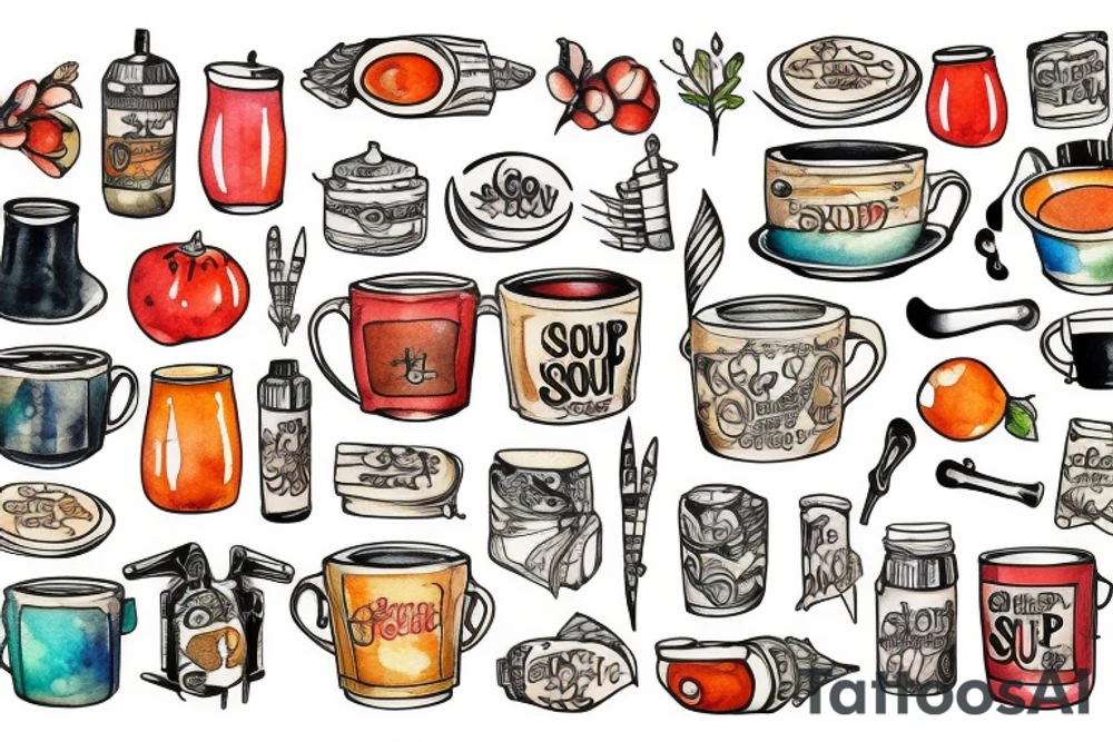 Soup tattoo idea
