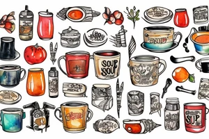 Soup tattoo idea