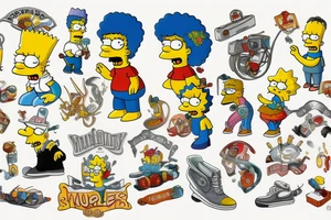 The Simpsons tattoo idea