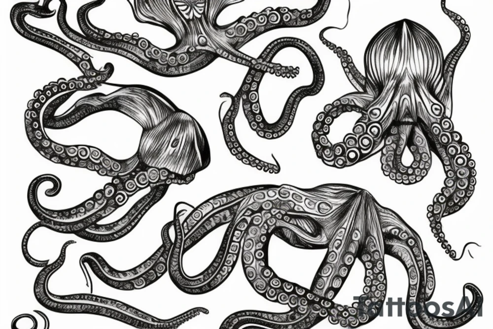 Octopus tattoo idea